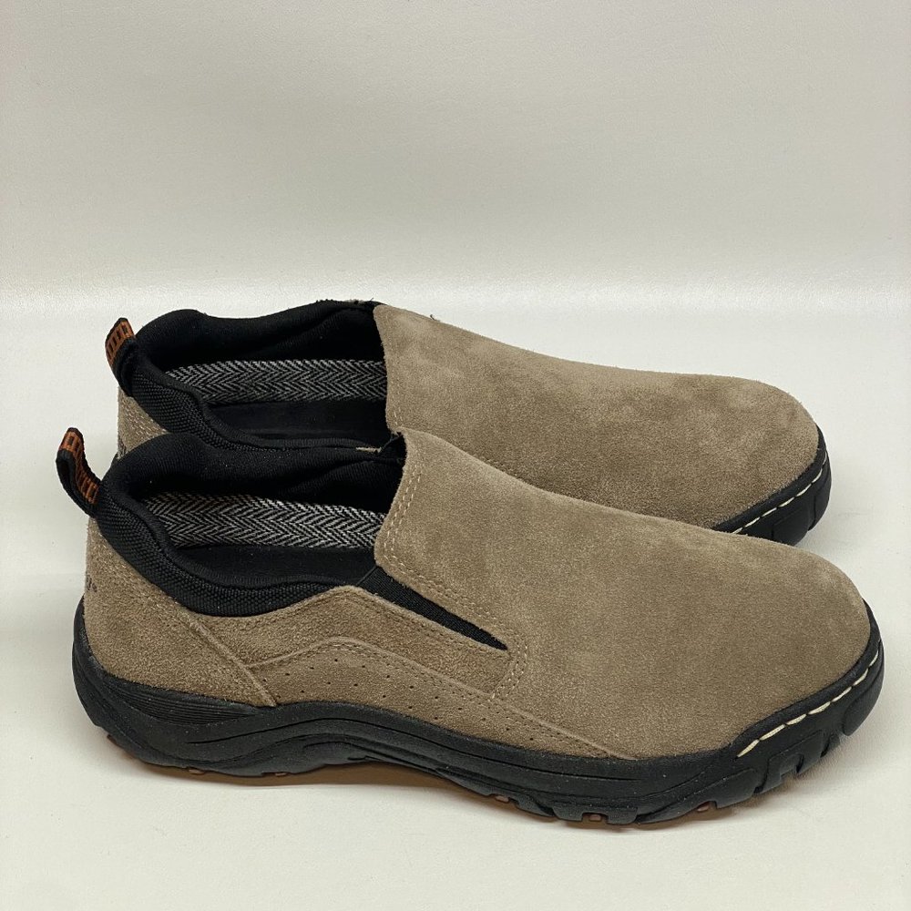 KHOMBU Men's Liam Slip-On Brown Various Sizes !. Condition is New without tags - Picture 3 of 6
